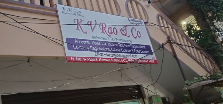 K V Rao & Co  Tax Consultant, Kamalanagar