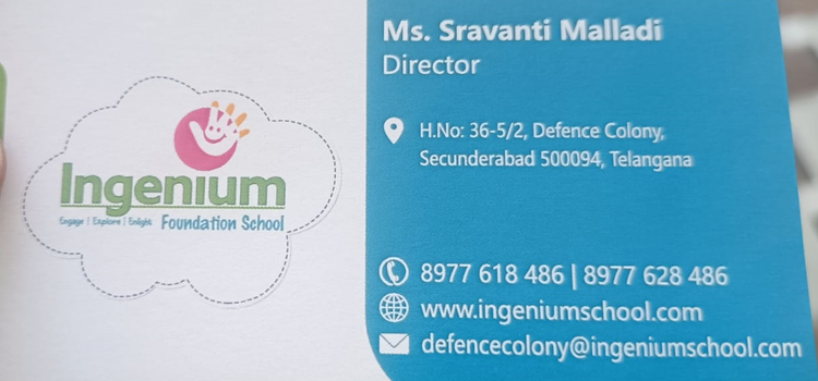 Ingenium Foundation School, Sainikpuri