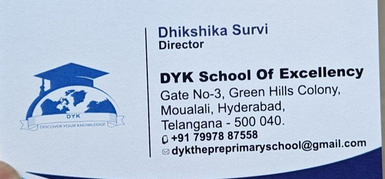 DYK  School Of Excellency, Moula Ali