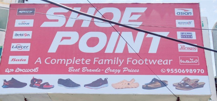 Shoe Point A Complete Family Footwear,   Kapra