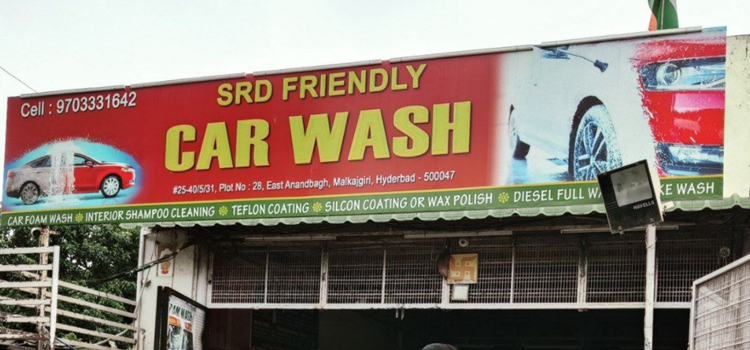 SRD Friendly Car Wash, Anandbagh
