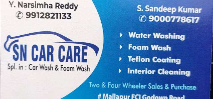 SN Car Care - Mallpur